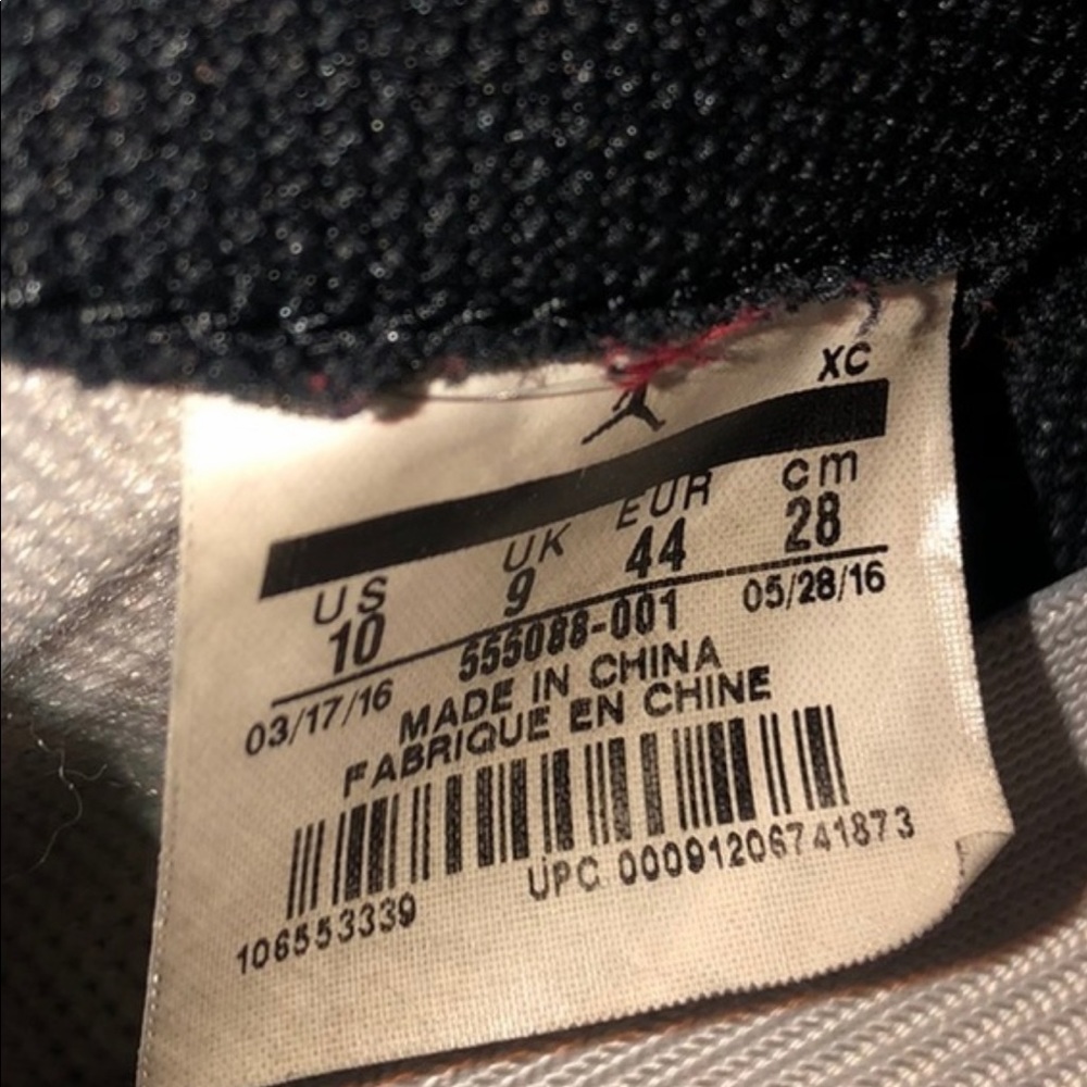 Size 10 Bred 1s VNDS